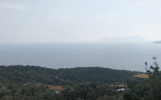 Plot of land of 13677 sq.m. with sea view in Evgiros, Lefkada